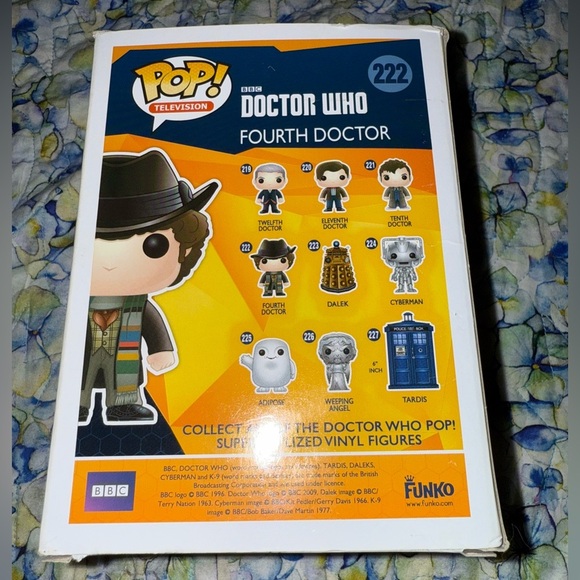 Funko Pop! Doctor Who - Fourth Doctor Vinyl Figure - Picture 3 of 14